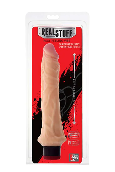 RealStuff 8.6 inch Vibrator Flesh