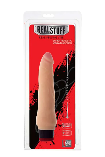 RealStuff 7.5 inch Vibrator Flesh