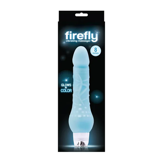 Firefly 8 inch Vibrating Massager Blue