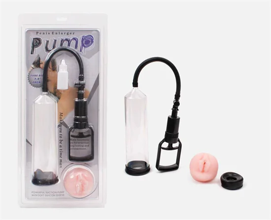 Penis Enlarger Pump Soft Pussy Clear