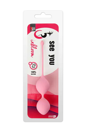 See You In Bloom Duo Balls 29 mm Pink