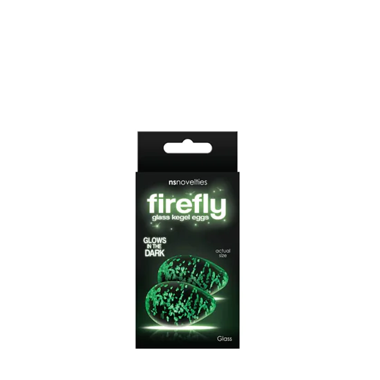 Firefly Glass Kegel Eggs Clear