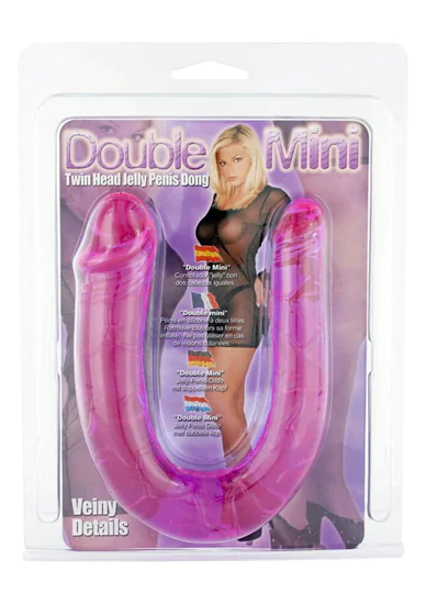 Double Mini Dong Clear Lavender