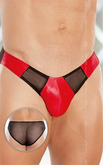 Thong 4466    red / M/L