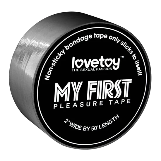 My First Non-Sticky Bondage Tape Black