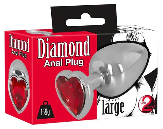 Diamond Butt Plug Large