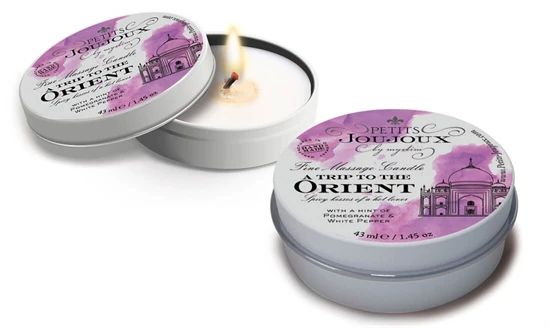 Petits Joujoux Orient - masszázsgyertya - gránátalma-fehérbors