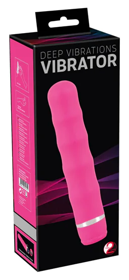 Deep Vibrations - extra erős hullámos vibrátor (pink)