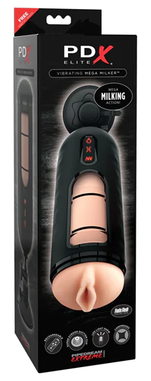 PDX Elite Mega Milker - vibráló, péniszfejő punci maszturbát
