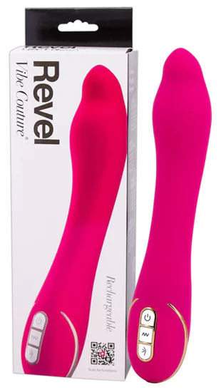 Vibe Couture Revel - vízálló, bólogató G-pont vibrátor (pink