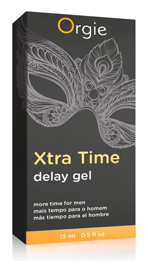 Orgie Xtra Time - ejakuláció késleltető gél férfiaknak (15ml
