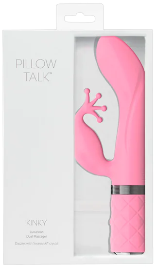 / Pillow Talk Kinky - akkus, két morotos G-pont vibrátor (pi