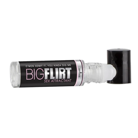 Sensuva Bigflirt - golyós feromon parfüm nőknek és férfiakna