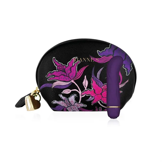 Rianne Essentials Mini-G Floral - szilikon G-pont vibrátor (