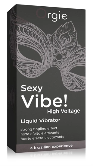 Orgie Sexy Vibe High Voltage - folyékony vibrátor nőknek és 