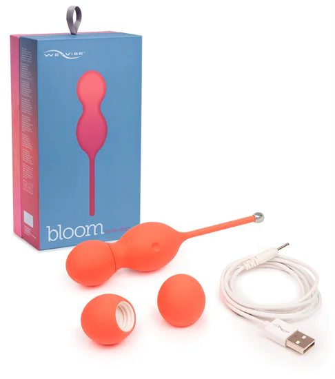 We-Vibe Bloom - akkus gésagolyó cserélhető súlyokkal (naranc