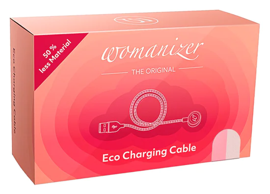 Womanizer Premium Eco - mágneses USB-töltőkábel (natúr)