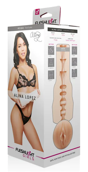 Fleshlight Alina Lopez Rose - élethű műpunci maszturbátor (n