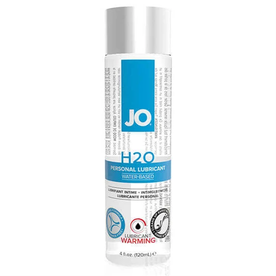 JO H2O - vízbázisú melegítő síkosító (120 ml)