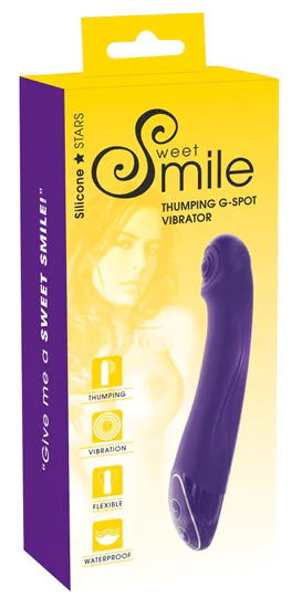 Smile Thumping G-Spot - vízálló, akkus, pulzáló G-pont vibrá