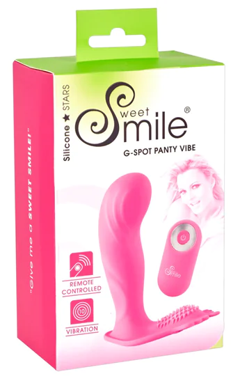 Smile G-Spot Panty - akkus, rádiós felcsatolható vibrátor (p