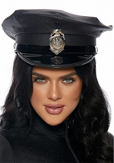 Forplay -rendőrnő sapka (fekete)