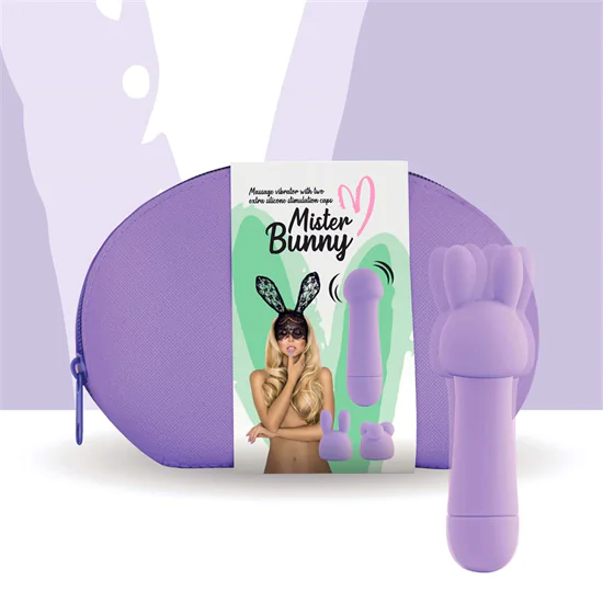 FEELZTOYS Mister bunny - vízálló, mini masszírozó vibrátor s