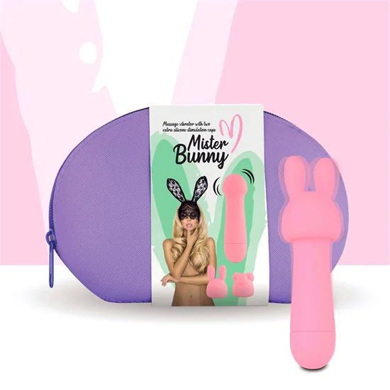 FEELZTOYS Mister bunny - vízálló, mini masszírozó vibrátor s