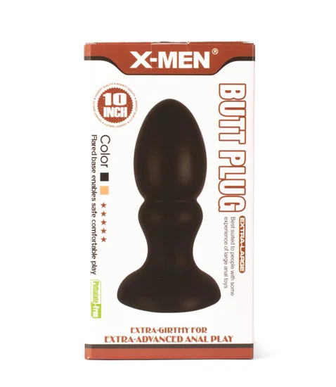 X-MEN 10" Huge Plug Black