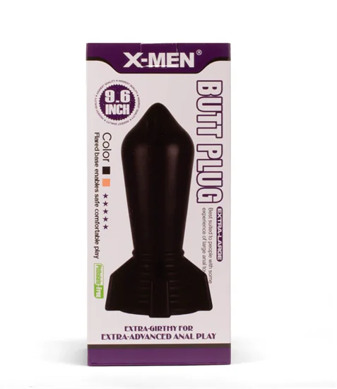 X-MEN 9.6" Huge Plug Black 2
