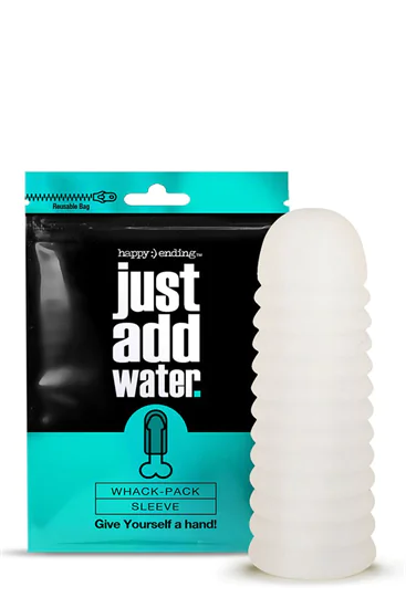 just add water - maszturbációs péniszköpeny (fehér)