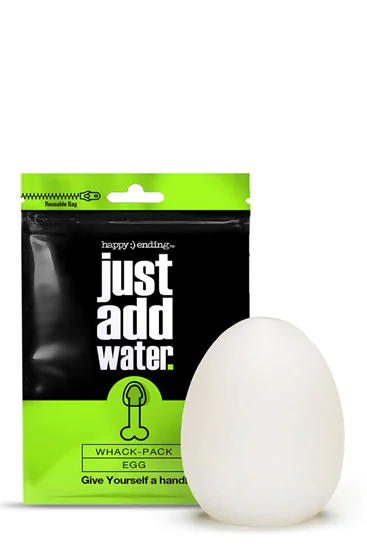 just add water - maszturbációs tojás (fehér)