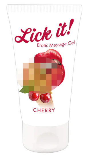 Lick it! - 2in1 ehető síkosító - cseresznye