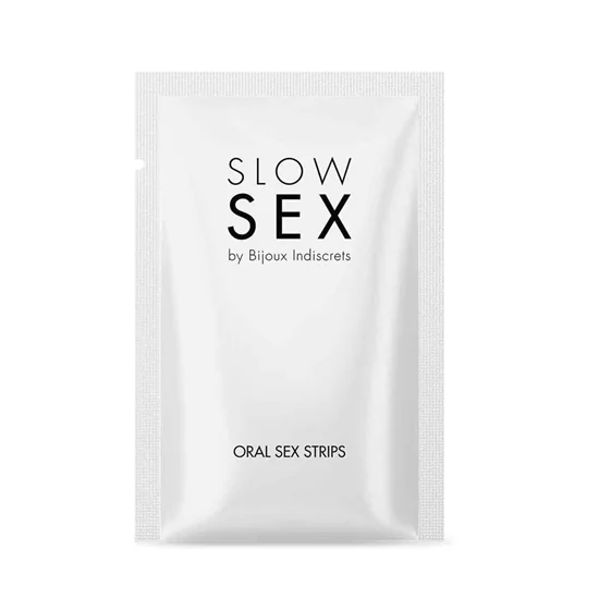 Slow Sex - ehető orál szex lapok - menta (7 db)