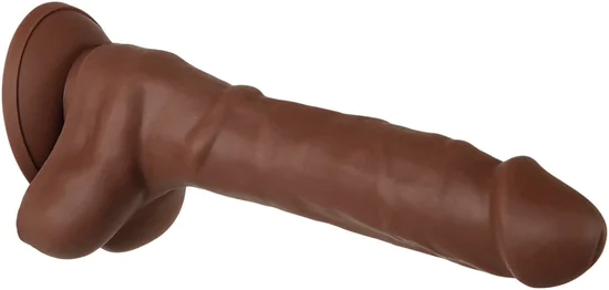REAL SUPPLE SILICONE POSEABLE DARK 8.25"