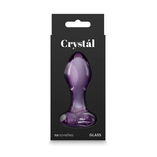 Crystal - Heart - Purple