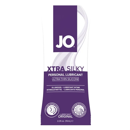 System JO Xtra Silky - szilikonos síkosító (10ml)