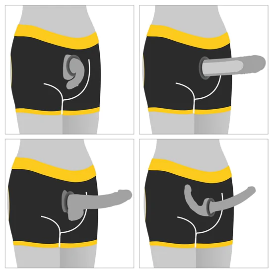 Horny Strapon Shorts M/L (33 - 37 inch waist)