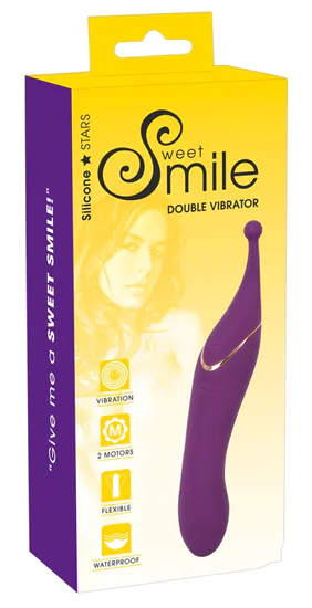 SMILE - akkus csiklóvibrátor (lila)