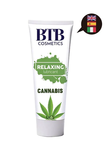 BTB WATER BASED CANNABIS LUBRICANT 100ML