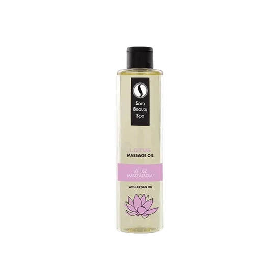 Lótusz és Vízililiom masszázsolaj - 250ml - Sara Beauty Spa