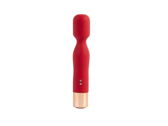 Lonely Charming Vibe - akkus, vízálló masszírozó vibrátor (piros)