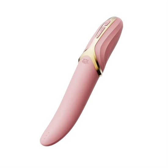 Zalo Eve - akkus, melegítős luxus vibrátor (pink)