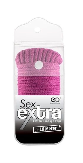 SEX EXTRA - SILKY BONDAGE ROPE PINK