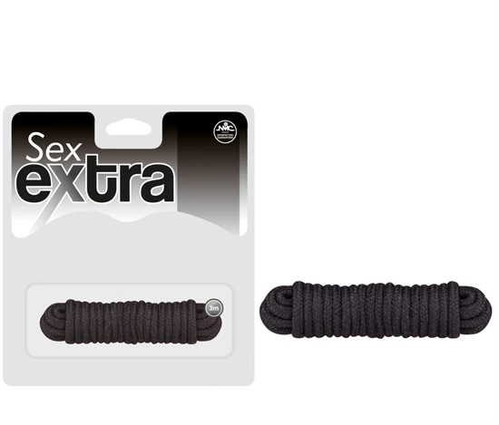SEX EXTRA - LOVE ROPE BLACK