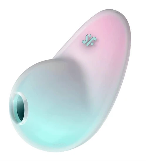 Satisfyer Pixie Dust - akkus léghullámos csiklóizgató (menta-pink)