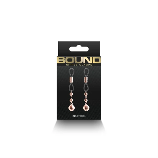 Bound - Nipple Clamps - D1 - Rose Gold