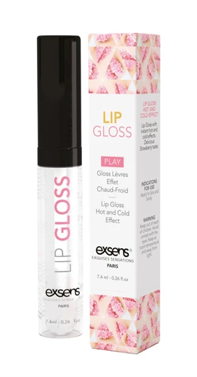 Lip gloss hot-cold effect  Strawberry HOT KISS LIP GLOSS 7,4ml