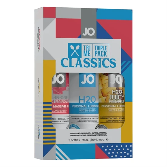 JO System Classics - változatos síkosító szett