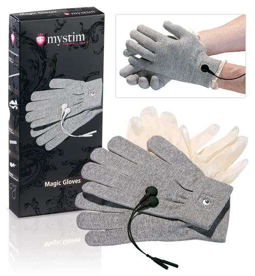 mystim Magic Gloves - elektro kesztyű (1pár)